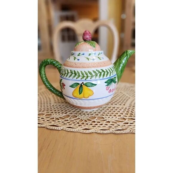Vintage Fresh n fruity Tea pot - Picture 4 of 6